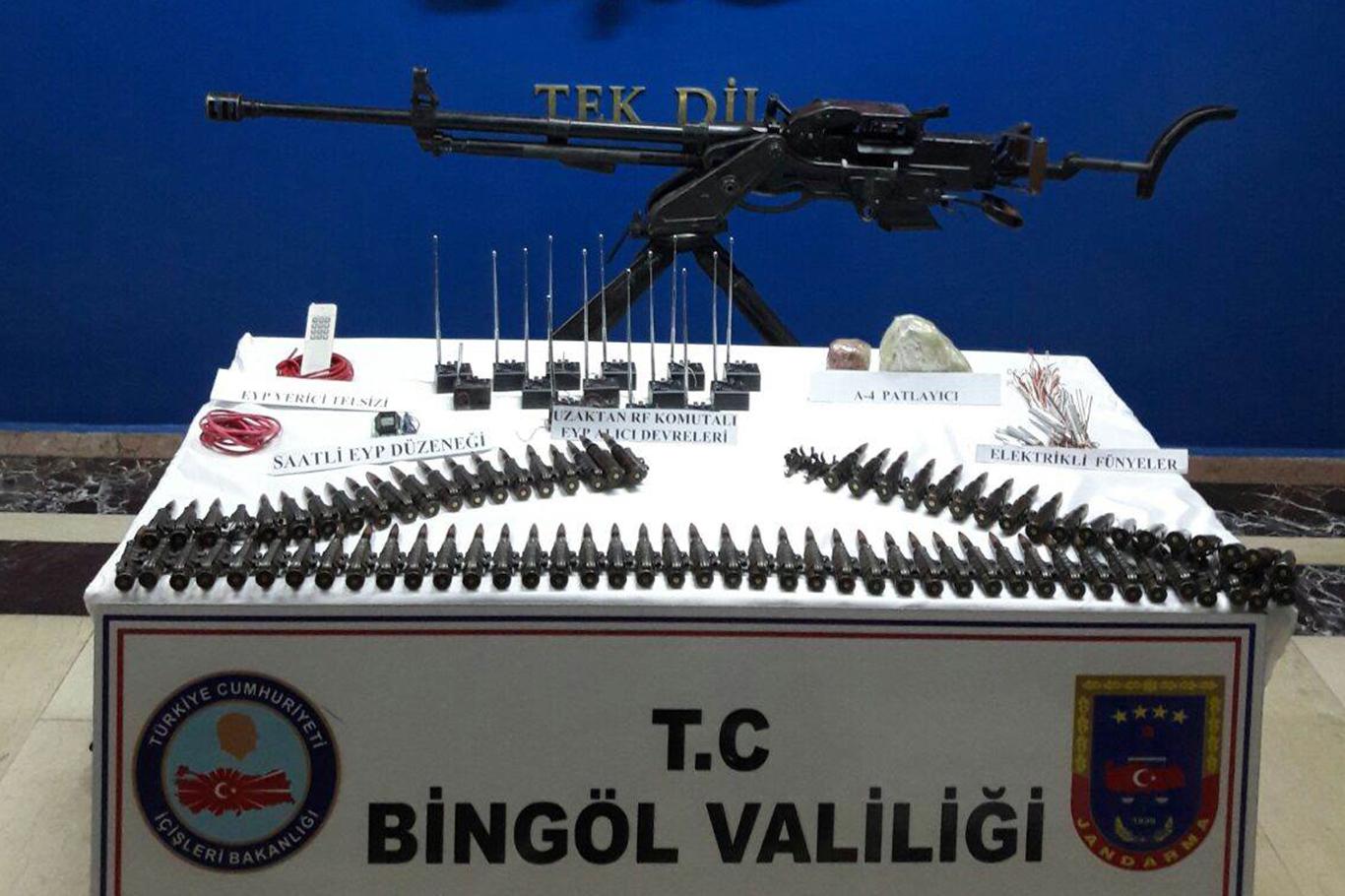 PKK operasyonunda uçaksavar ele geçirildi PKK operasyonunda uçaksavar ele geçirildi